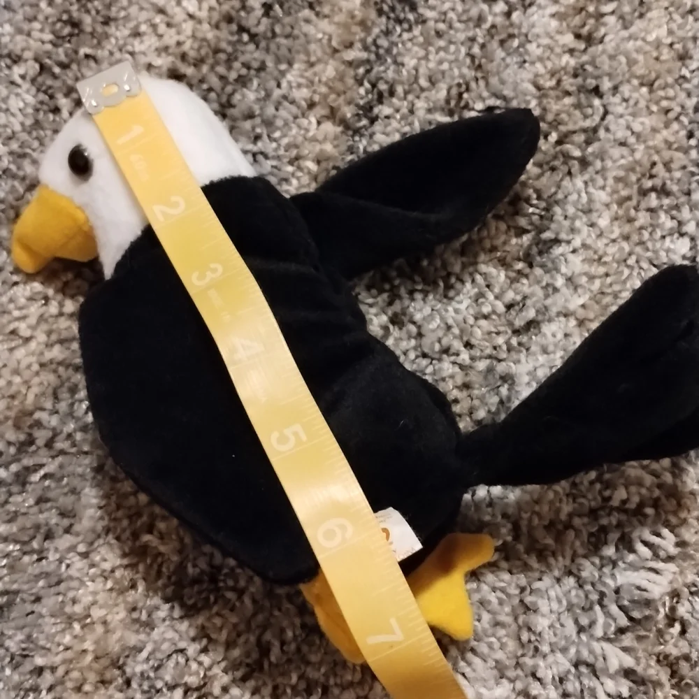 ✓Ty Beanie Babies Baldy The Eagle Retired 1996 - Picture 16 of 16
